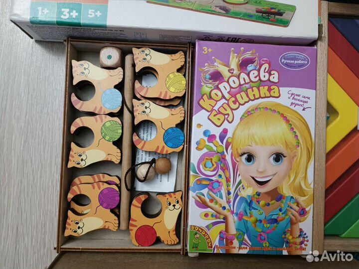 Развивающие игры bondibon,ulanik, танграм,сортер