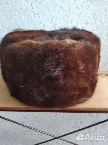 Шапка норковая мужская