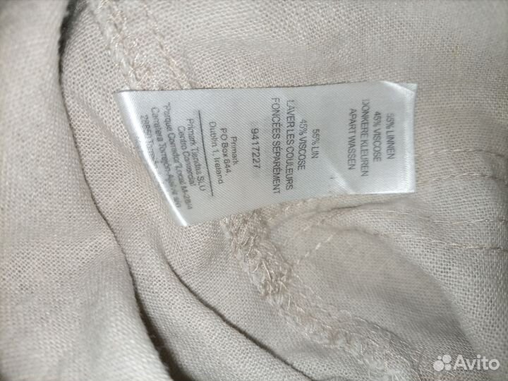 Шорты из натуральной ткани 52