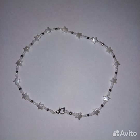 Чокер из бисера