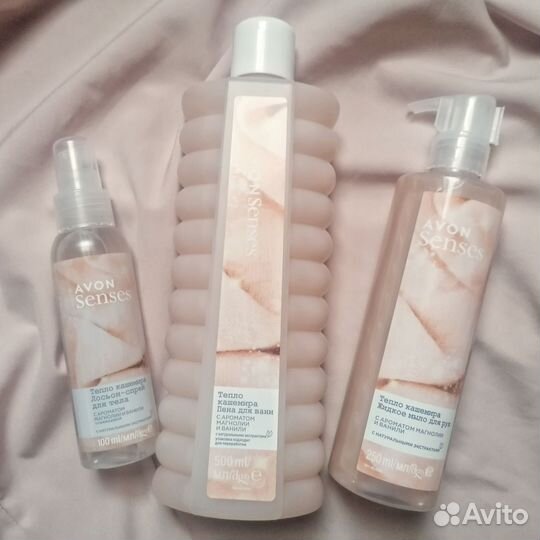 Наборы Avon Senses по уходу за телом