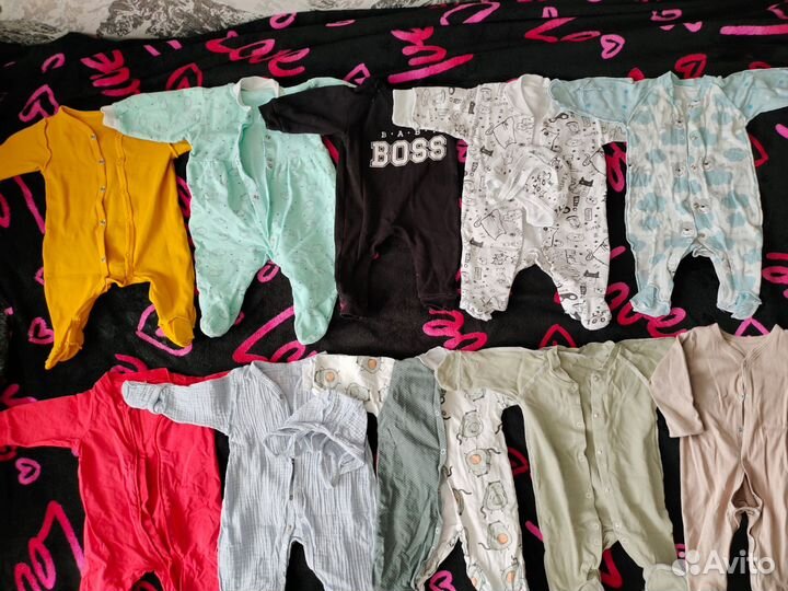 Вещи на мальчика до 5мес