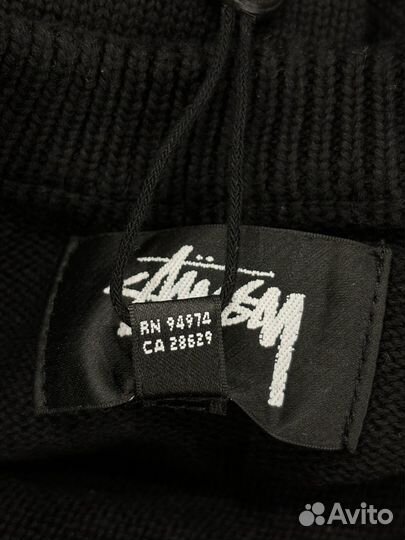 Свитер Stussy оригинал черный