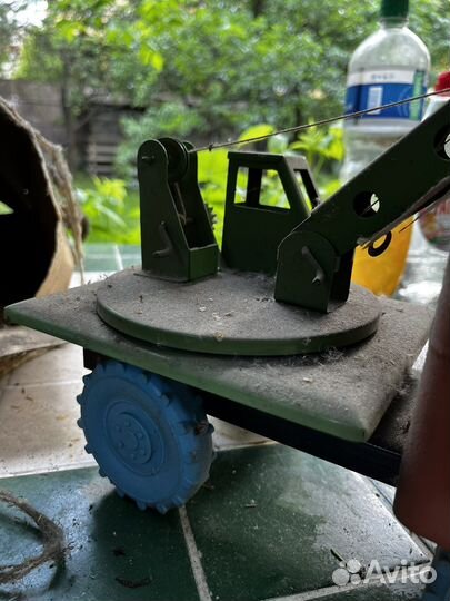 Маз-АВТОКРАН игружка советская в коробке