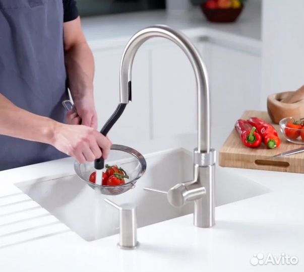 Quooker кухоный смеситель однорычажный