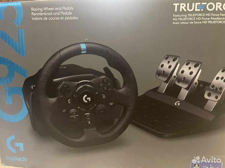 Игровой руль logitech g 923