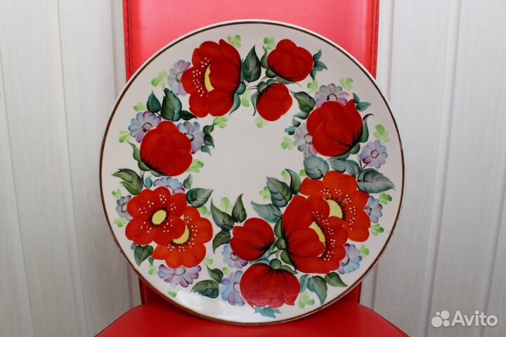 Редкая, Настенная тарелка 34 см 