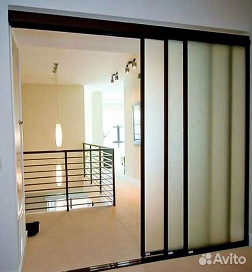 Каскадные межкомнатные раздвижные перегородки
