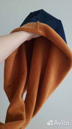 Капор объёмный, дизайнерский