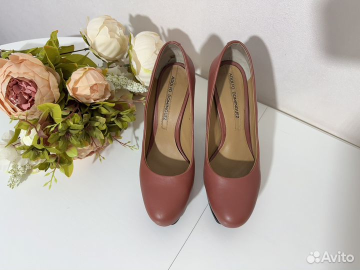 Туфли Adolfo Dominguez натуральные 37 размер