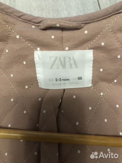 Шубка для девочки zara 98