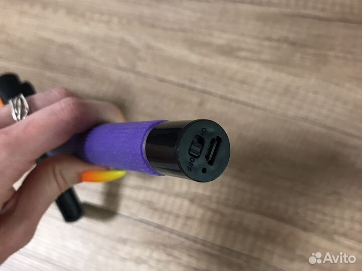 Селфи палка монопод с кнопкой