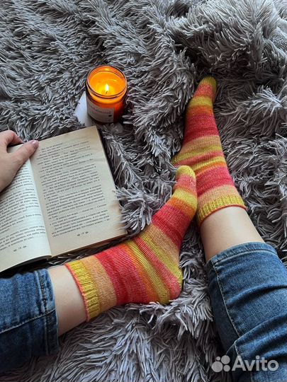Носки вязаные ручной работы