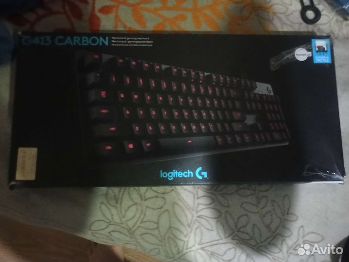 Механическая клавиатура logitech