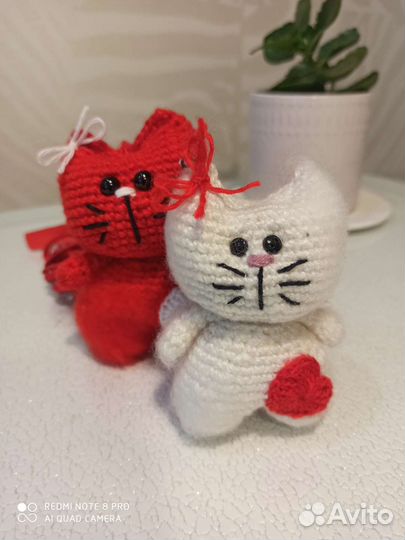 Вязаный котик