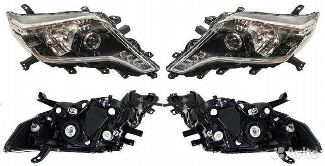 Фара Toyota Land Cruiser Prado 150 13- с диодами