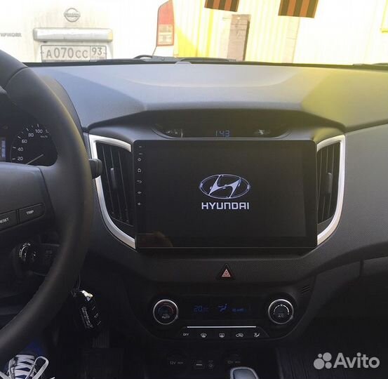 Магнитола для Hyundai Creta с установкой