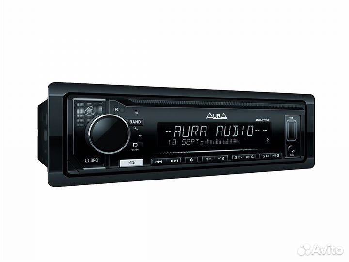Автомагнитола AurA AMH-77DSP Black Edition