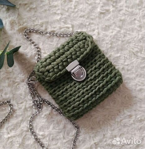 Сумка вязаная