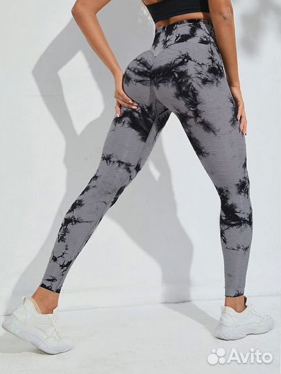 Лосины мраморные оптом