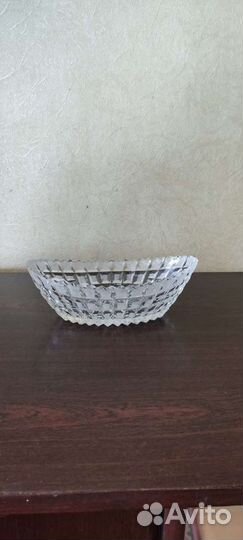 Салатник хрустальный