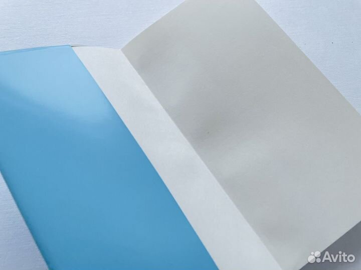 Голубой блокнот. Новый. Ежедневник Записная книжка