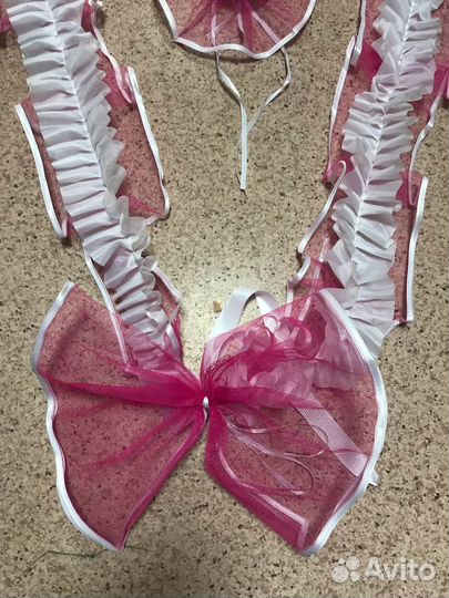 Новое украшение на свадебную машину. Набор