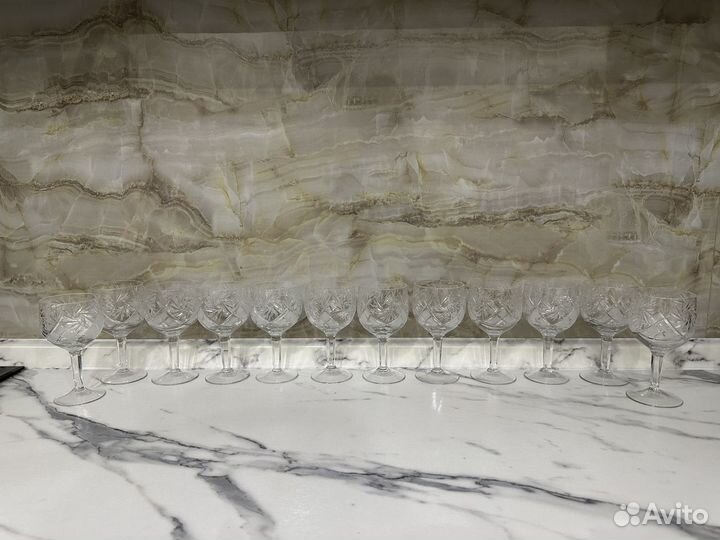 Хрустальные бокалы