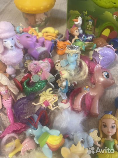 My Little Pony, барби мини и др