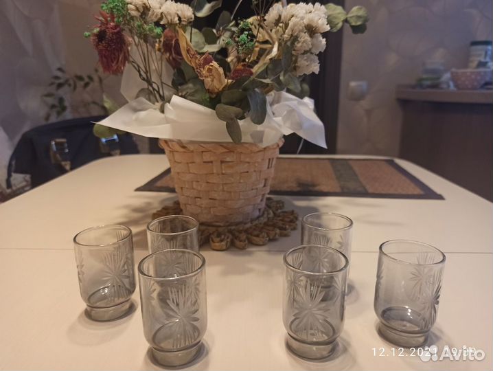 Рюмки 6 штук