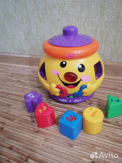Развивающий горшочек Fisher price