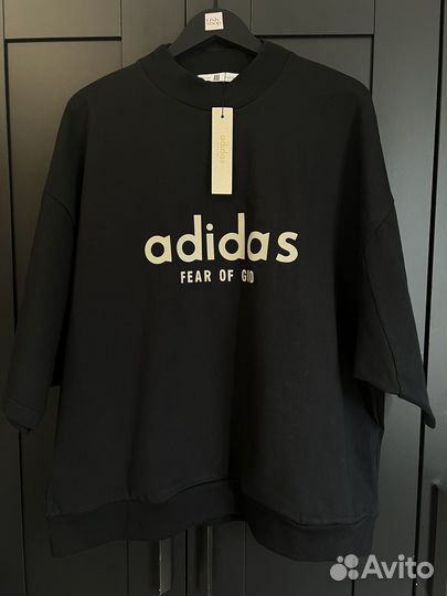 Оверсайз Футболка Adidas x Fear Of God (Premium)