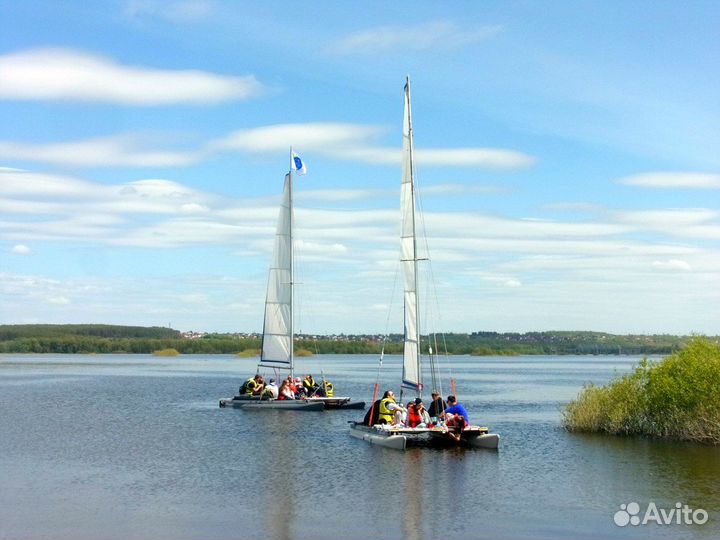 Прогулки по парусом. Все лето