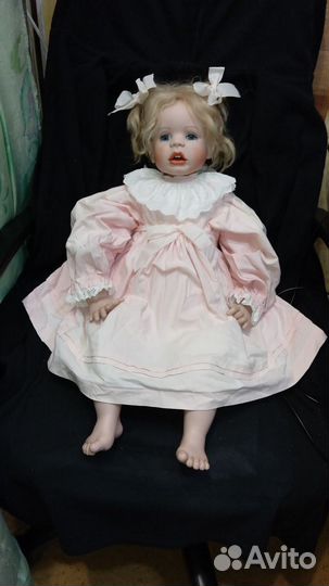 Кукла фарфоровая очаровашка от Helga Mateika