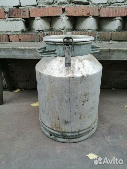 Фляга алюминиевая бу 40л