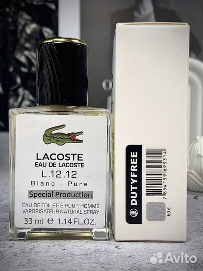 Духи мужские lacoste 33мл