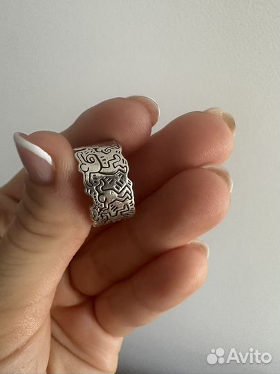 Pandora лимитированное серебряное кольцо