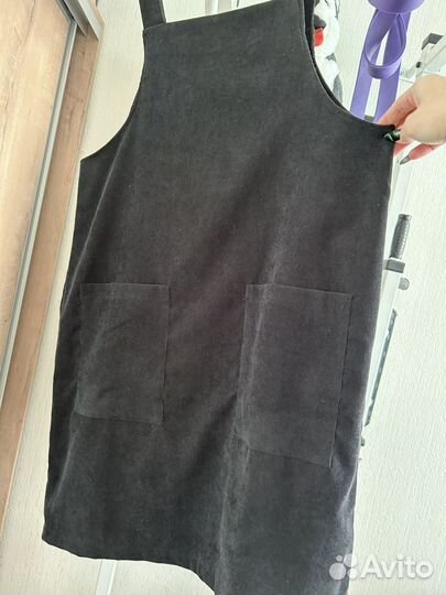 Сарафан вельветовый женский