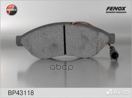 Колодки передние Fiat Ducato 06, citroen Jumpe