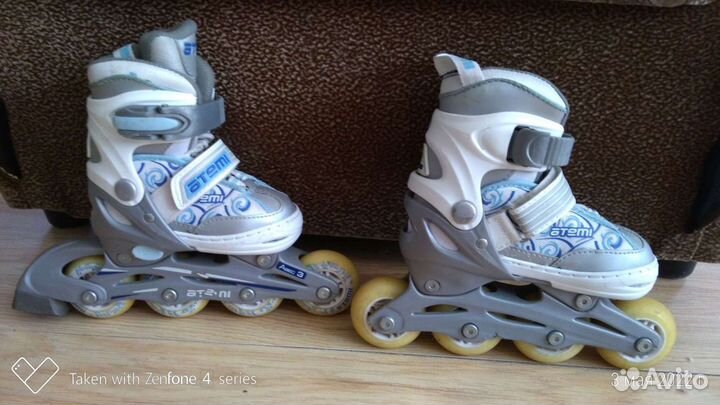 Ролики раздвижные, размер 25-28