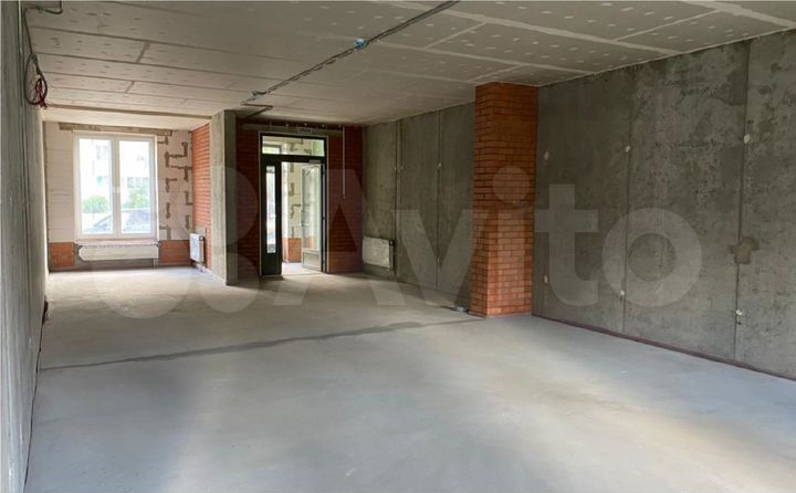 Фасадное 152,8 м2, открытая планировка