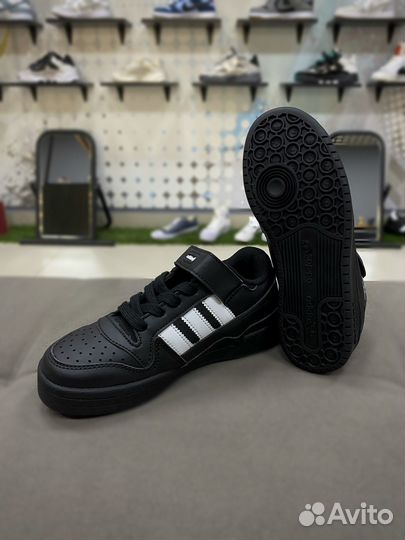 Кроссовки детские adidas Forum Low Black