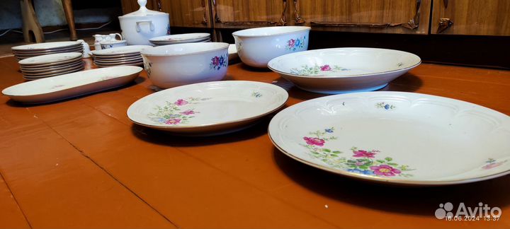 Набор столовой посуды ГДР