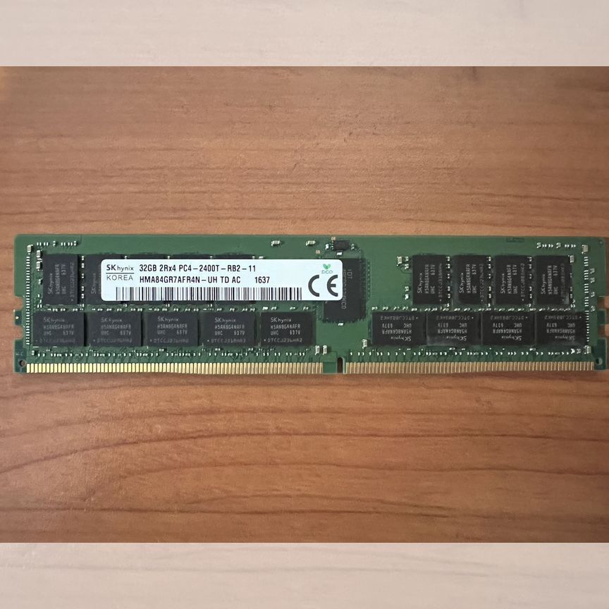 [PC4-2400] Оперативная Память Hp 32gb Ddr4 Ecc Reg Pc4-2400