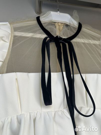 Блузка с баской дизайнерская M