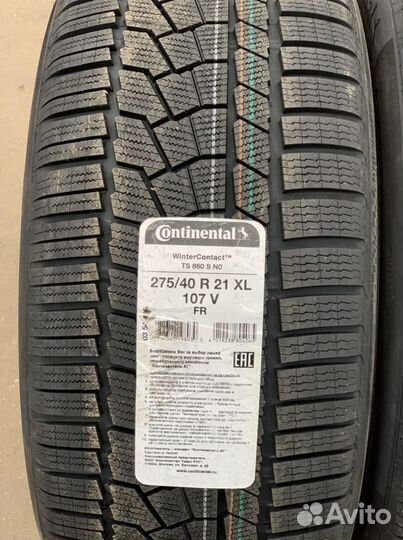 Continental ContiWinterContact TS 860S 275/40 R21 и 305/35 R21