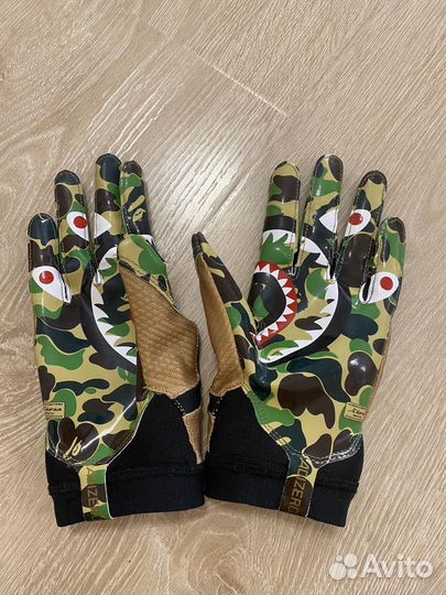 Bape x adidas A bathing APE Adizero 8.0 Gloves