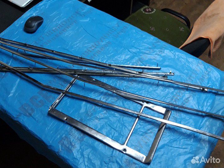 Молдинги консоли газ 14 Чайка