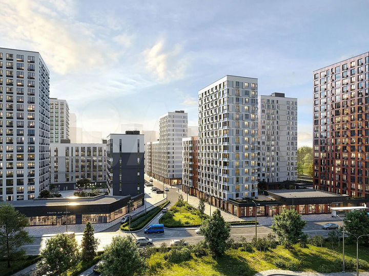 3-к. квартира, 73,3 м², 7/19 эт.