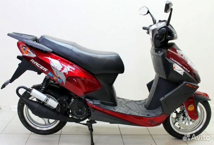 Скутер racer RC150T-15 stells RED